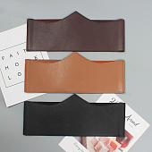 картинка Широкий пояс корсет гладкий эко кожа сзади резинка 4 кнопки от магазина LonnaMag