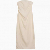 Картинка Платье бюстье макси светло-бежевое от магазина LonnaMag