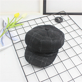 картинка Кепка шерстянная Восьмиклинка - клетка от магазина LonnaMag