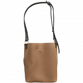 картинка Сумка ведро однотон ручка другого цвета от магазина LonnaMag