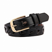 картинка Ремень кожзам плетение как на цепи от магазина LonnaMag