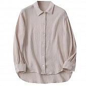 Картинка Рубашка муслиновая перламутровые пуговицы от магазина LonnaMag