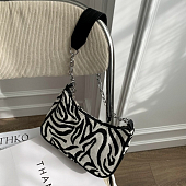 картинка Сумка тканевая+ ремешок с цепочкой принт- Зебра от магазина LonnaMag