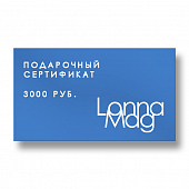 картинка Подарочный сертификат 3000 от магазина LonnaMag