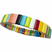 картинка Браслет на резинке разноцветные полосы от магазина LonnaMag