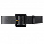 картинка Ремень широкий с квадратной пряжкой с бронзовым язычком от магазина LonnaMag