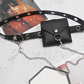 картинка Поясная сумка 3-в-1 прикрепляющаяся цепь и ремень с дырками от магазина LonnaMag