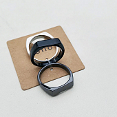 картинка Набор колец 2 шт. черных и 1 серебряное от магазина LonnaMag