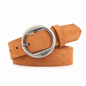 картинка Ремень круглая бляшка с расширением сверху и снизу от магазина LonnaMag