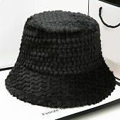 картинка Панама плюшевая однотон неровный мех от магазина LonnaMag