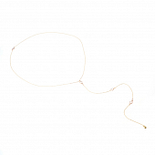 картинка Ожерелье на спину 3 белых круглых страза от магазина LonnaMag