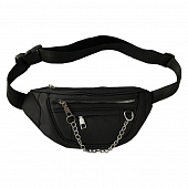 картинка Сумка поясная и через плечо кожзам 2 цепочки от магазина LonnaMag