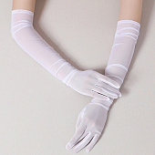 картинка Перчатки эластичные сетка длинные 60 см от магазина LonnaMag