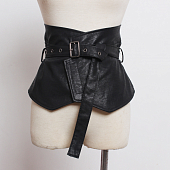картинка Пояс баска эко-кожа на липучке + длинный ремень от магазина LonnaMag