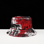 картинка Панама принт надписи от руки цветные разводы от магазина LonnaMag