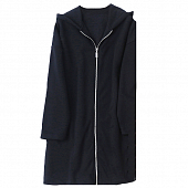 Картинка Платье толстовка на молнии флис капюшон от магазина LonnaMag