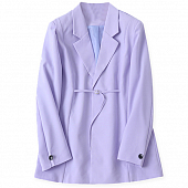 Картинка Пиджак длинный приталенный застежка тонкий ремешок от магазина LonnaMag