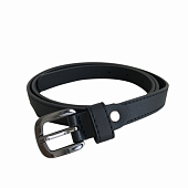 картинка Ремень тонкий с темной металлической пряжкой от магазина LonnaMag