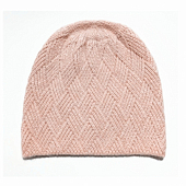картинка Шапка вязаная ромбами без подворота от магазина LonnaMag