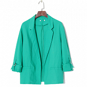 Картинка Жакет без подклада рукав подворот на хлястике от магазина LonnaMag