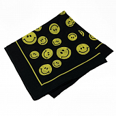 картинка Бандана принт желтые круги смайлики от магазина LonnaMag