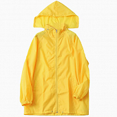 Картинка Куртка дождевик желтый на молнии капюшон от магазина LonnaMag