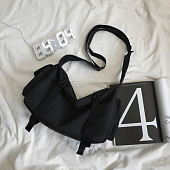 картинка Сумка на одно плечо ремни + карабины на кармане буквы AR от магазина LonnaMag