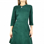 Картинка Платье иск.замша спандекс юбка клеш от магазина LonnaMag