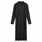 Картинка Платье трикотаж широкий рубчик ворот стойка от магазина LonnaMag