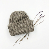 картинка Шапка крупная вязка  от магазина LonnaMag