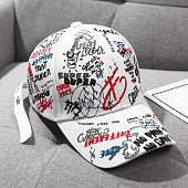 картинка Кепка принт надписи графитти Super Duper от магазина LonnaMag