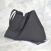 картинка Сумка холщовая крупная однотон от магазина LonnaMag