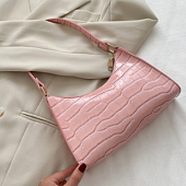 картинка Сумка тиснение крокодил трапеция от магазина LonnaMag