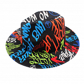 картинка Шляпа фетр хомбург надписи граффити от магазина LonnaMag