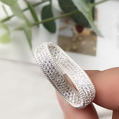 картинка Кольцо эффект знака бесконечность от магазина LonnaMag