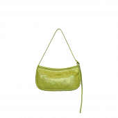 картинка Сумка багет однотон на одно плечо регулируемый ремень от магазина LonnaMag