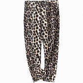 Картинка Брюки прямые леопардовые потайнные карманы от магазина LonnaMag
