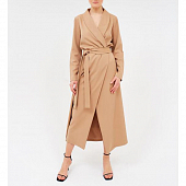 Картинка Платье макси на запах халатного кроя + пояс от магазина LonnaMag