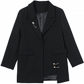 Картинка Пиджак длинный 3 золотые булавки от магазина LonnaMag