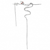 картинка Заколка в форме змеи с палочкой украшение на волосы хвост от магазина LonnaMag