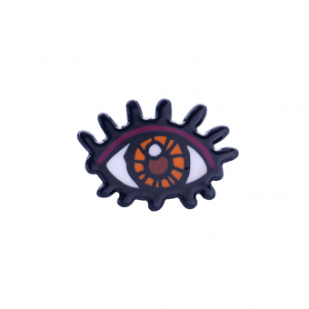 Брошь значок мини глаз