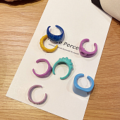 картинка Кольца в ассортимете фигурные акрил  от магазина LonnaMag