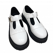 картинка Туфли Мэри Джейн платформа ремешок сбоку карабин + липучка от магазина LonnaMag