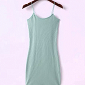 Картинка Платье мини тонкие лямки шнурки от магазина LonnaMag