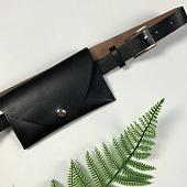 картинка Сумка поясная плоский кошелек от магазина LonnaMag