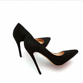 картинка Туфли лодочки замша 8/10/12 см каблук от магазина LonnaMag