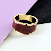 картинка Кольцо неровный контур поверхность как камень от магазина LonnaMag